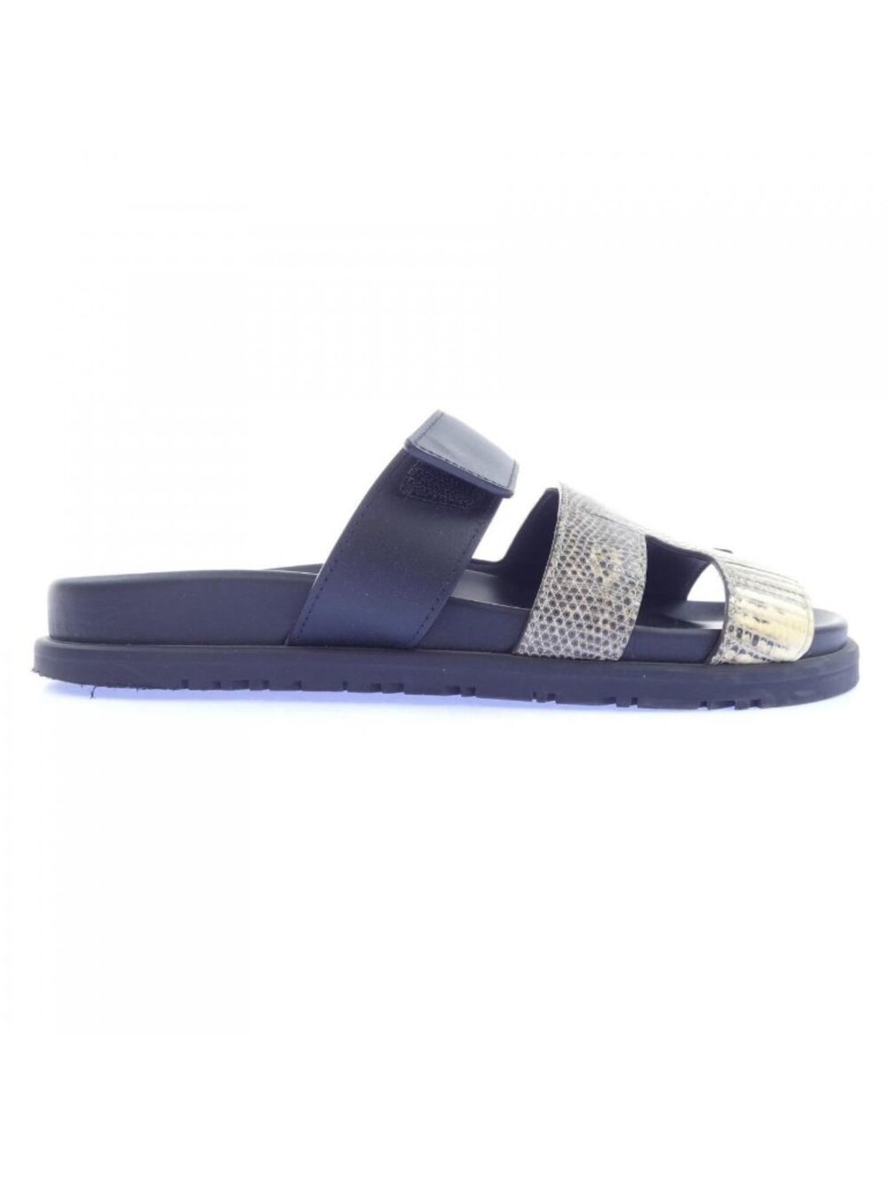 Hermes Chypre Sandals Black